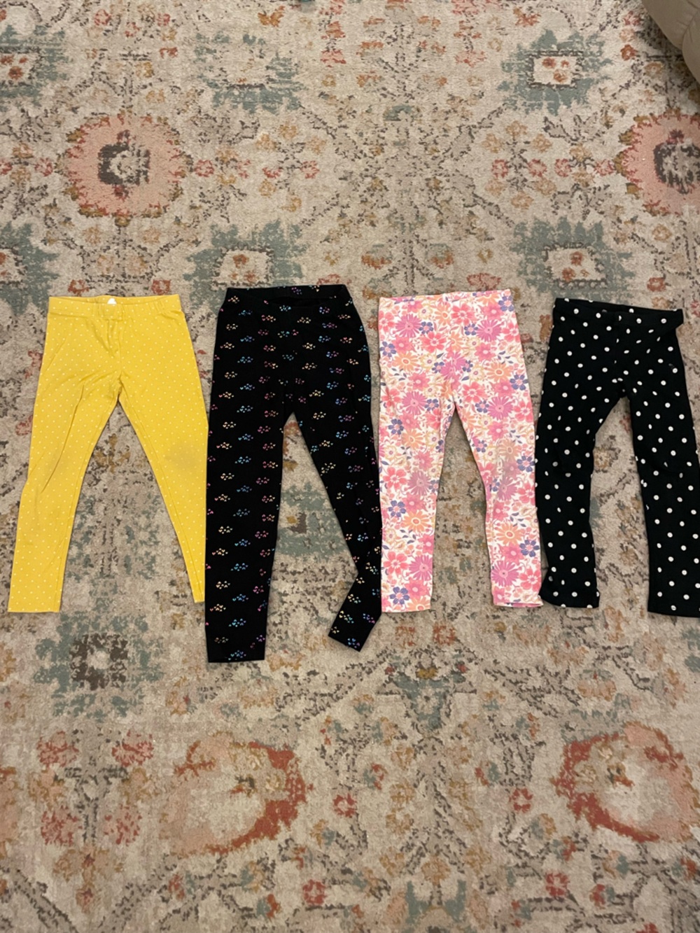 Girls patterned leggings bundle